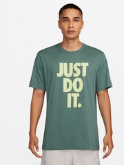 Nike Green Sportswear T-Shirt - Image 1 of 4