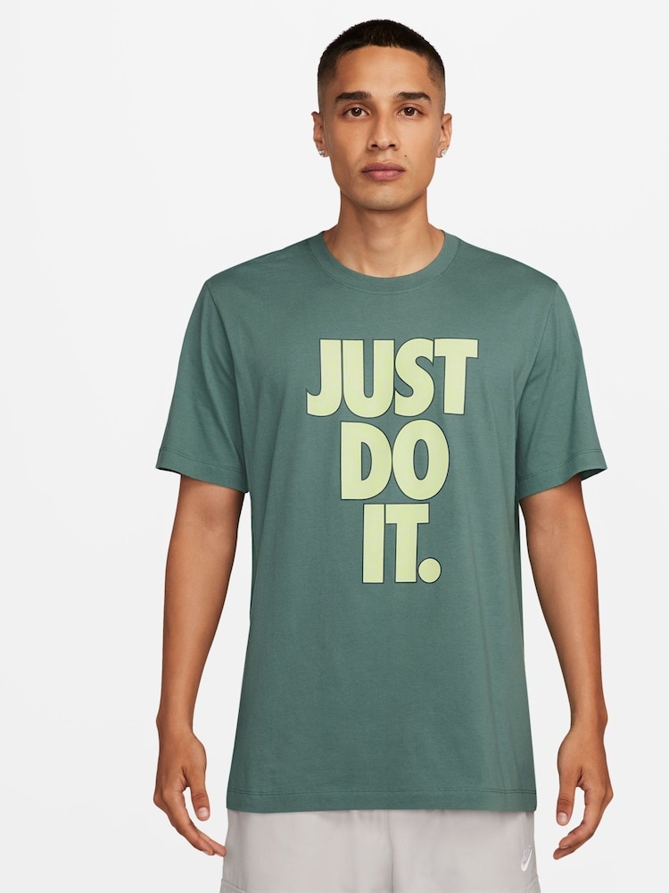 Nike Green Sportswear T-Shirt - Image 1 of 4