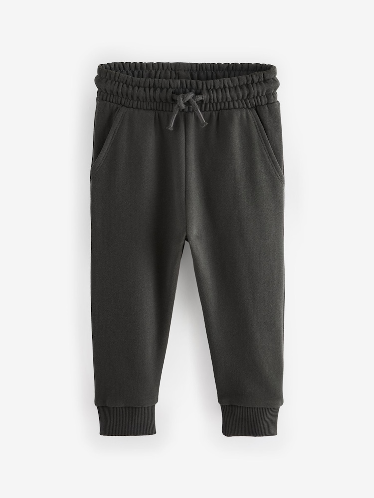 Charcoal Grey Soft Touch Jersey Joggers (3mths-7yrs) - Image 1 of 1