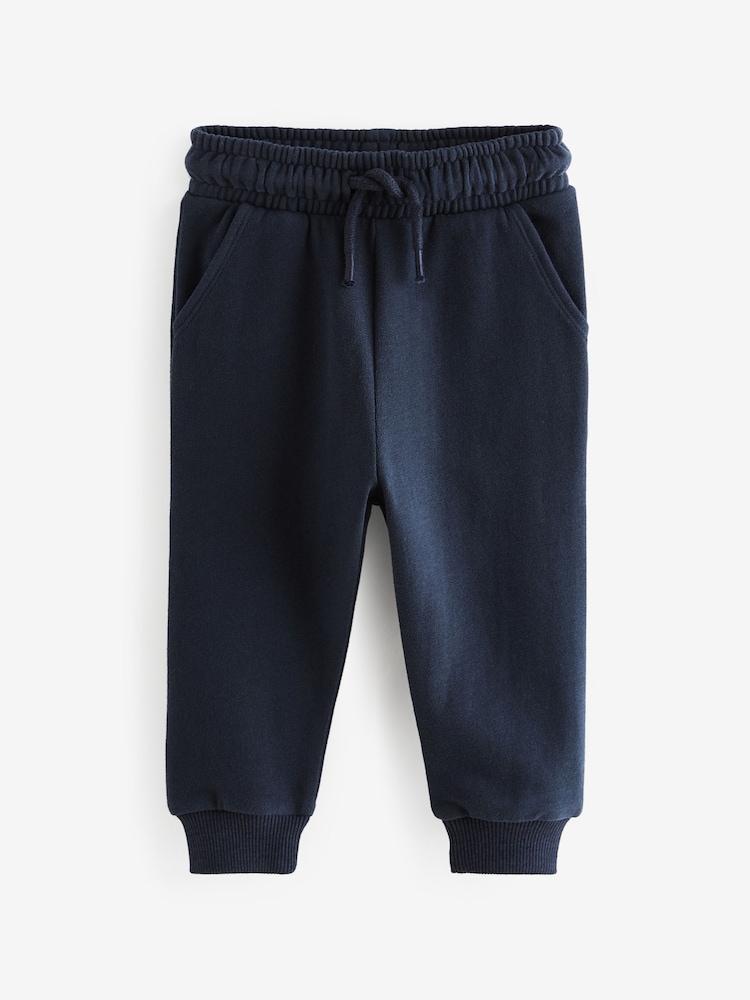 Navy Soft Touch Jersey Joggers (3mths-7yrs) - Image 1 of 1