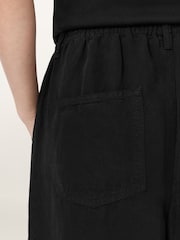 AllSaints Black Jett Pull On Trousers - Image 5 of 7
