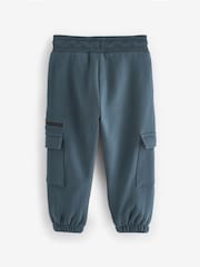 Teal Blue Utility Joggers (3mths-7yrs) - Image 2 of 7