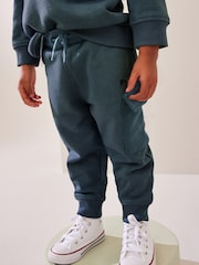Teal Blue Utility Joggers (3mths-7yrs) - Image 5 of 7