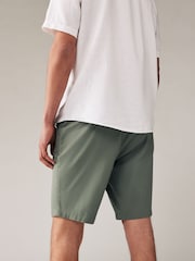 Khaki Green/Stone/Blue Straight Fit Stretch Chinos Shorts 3 Pack - Image 12 of 14