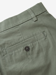 Khaki Green/Stone/Blue Straight Fit Stretch Chinos Shorts 3 Pack - Image 7 of 14