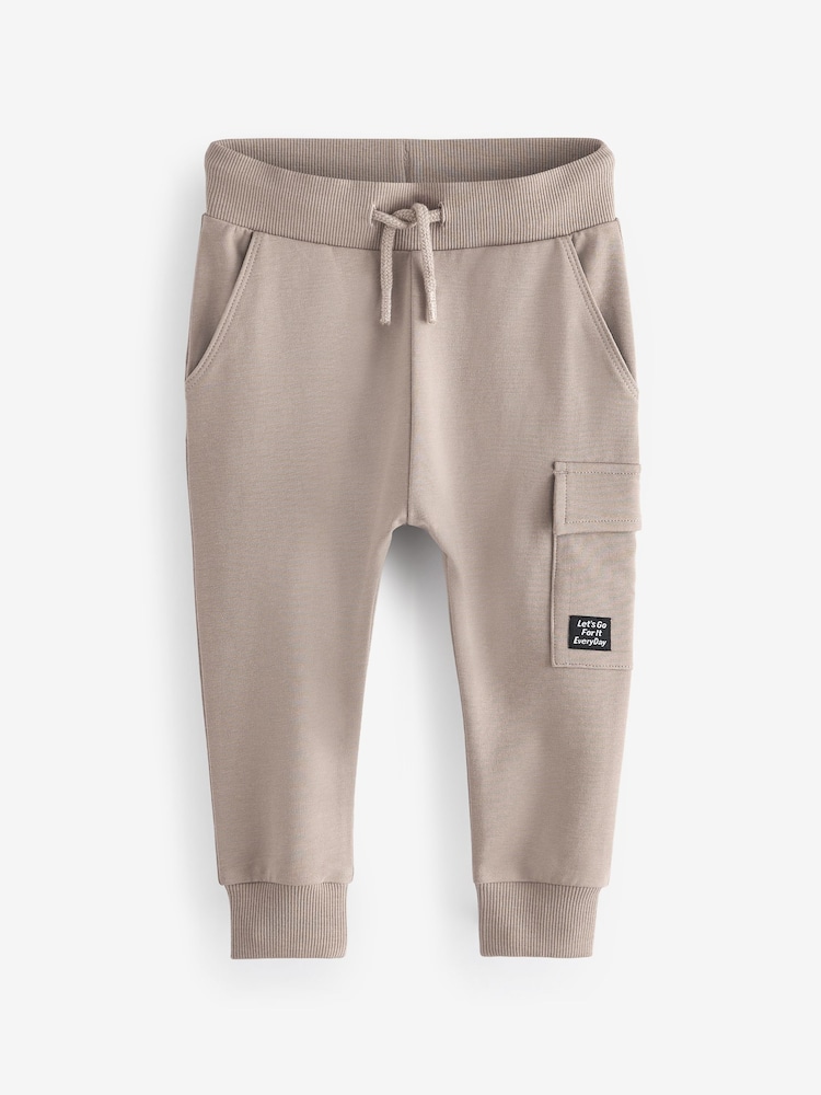 Stone Super Skinny Utility Joggers (3mths-7yrs) - Image 5 of 7