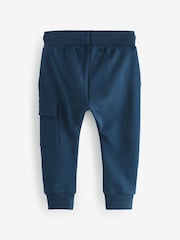 Navy Blue Super Skinny Utility Joggers (3mths-7yrs) - Image 2 of 3