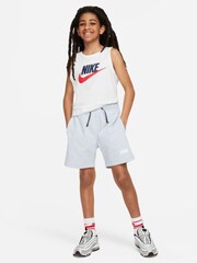 Nike White 100% Cotton Essential Tank Top - Image 1 of 4