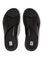 FitFlop F-Mode Leather Flatform Sandals - Image 3 of 4