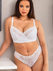 Blanco - Culotte Flora de Pour Moi - Imagen 3 de 5