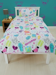 Monster High Purple Single Duvet Cover and Pillowcase Set - Image 2 of 4