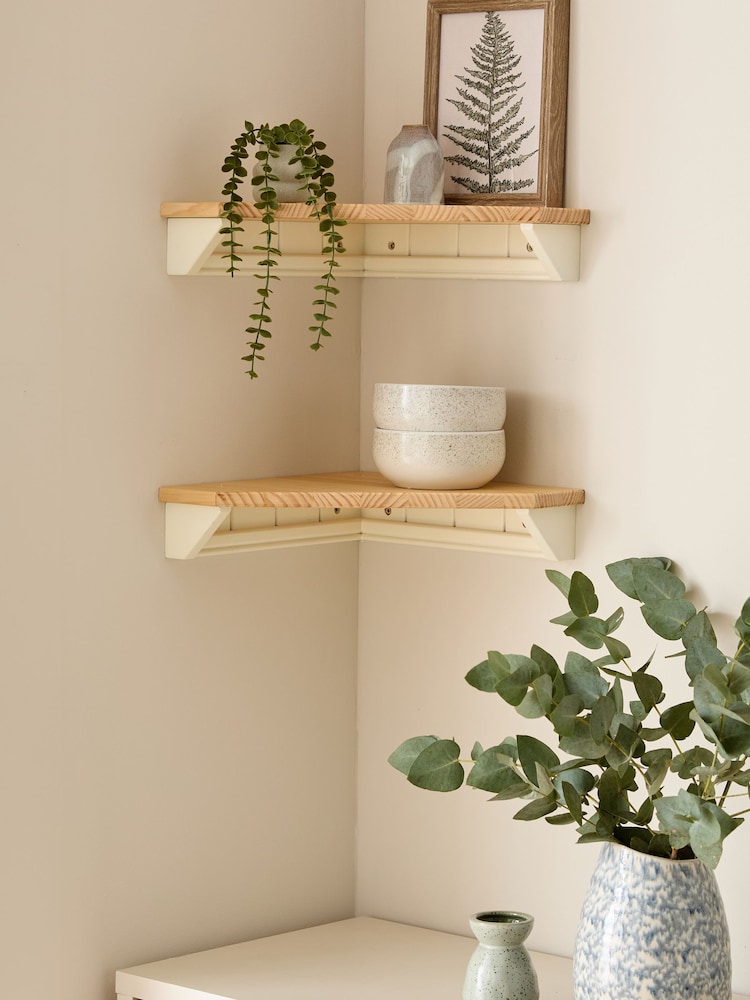 Set of 2 Malvern Corner Shelves - Bild 1 von 5