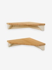 Set of 2 Malvern Corner Shelves - Bild 4 von 5