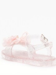 Lelli Kelly Pink Bow Jelly Sandals - Image 4 of 5