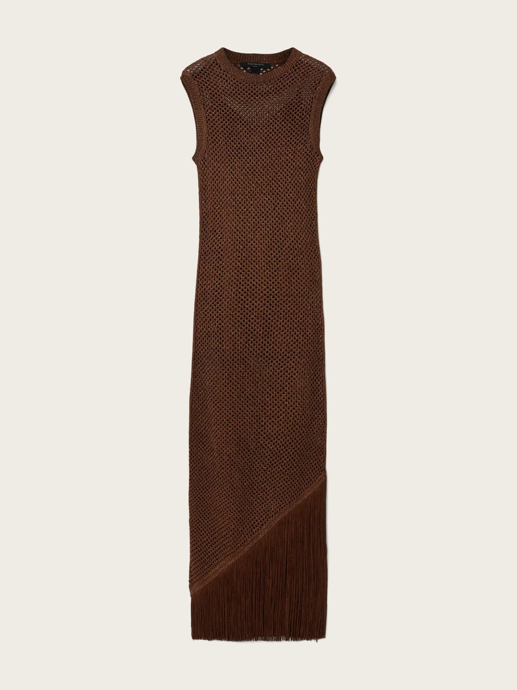 all saints brown dress ALLSAINTS Jessie Dress in Brown
