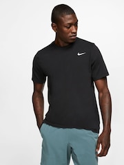 Nike Black Dri-FIT Training T-Shirt - Image 1 of 12