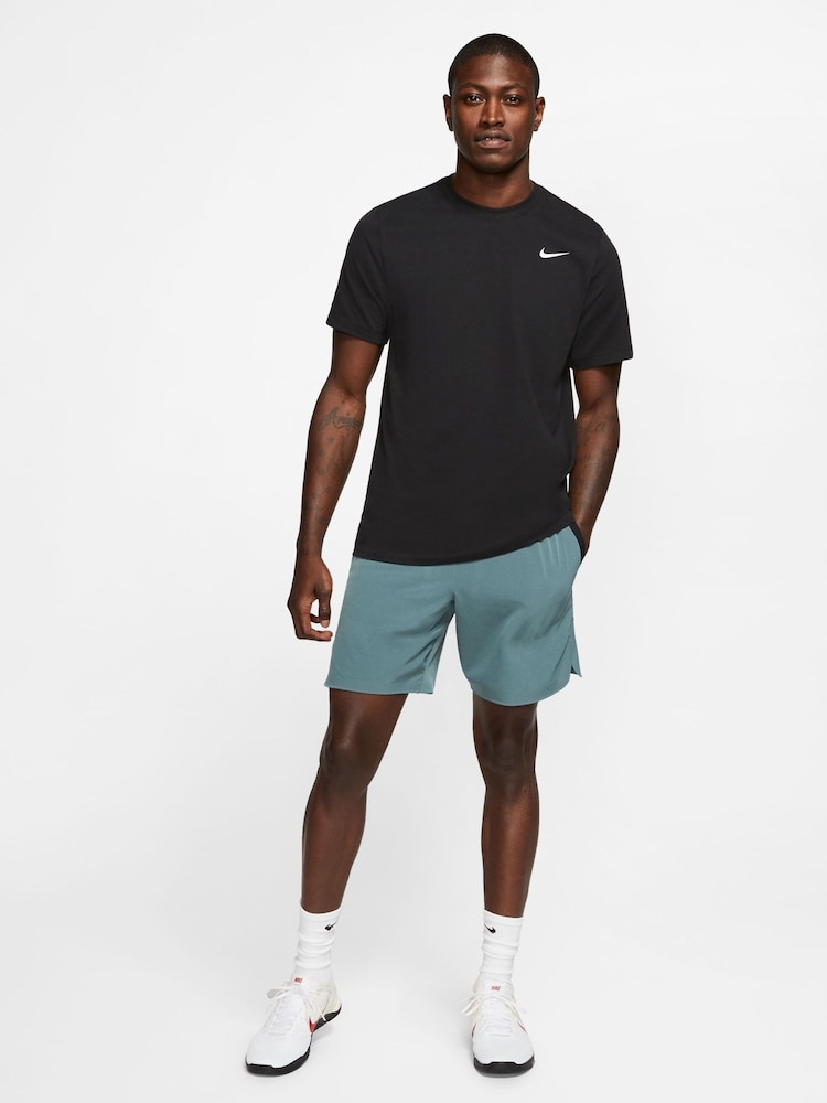 Czarny - Koszulka z krótkim rękawem, treningowa Nike Dri-FIT - Image 3 of 12