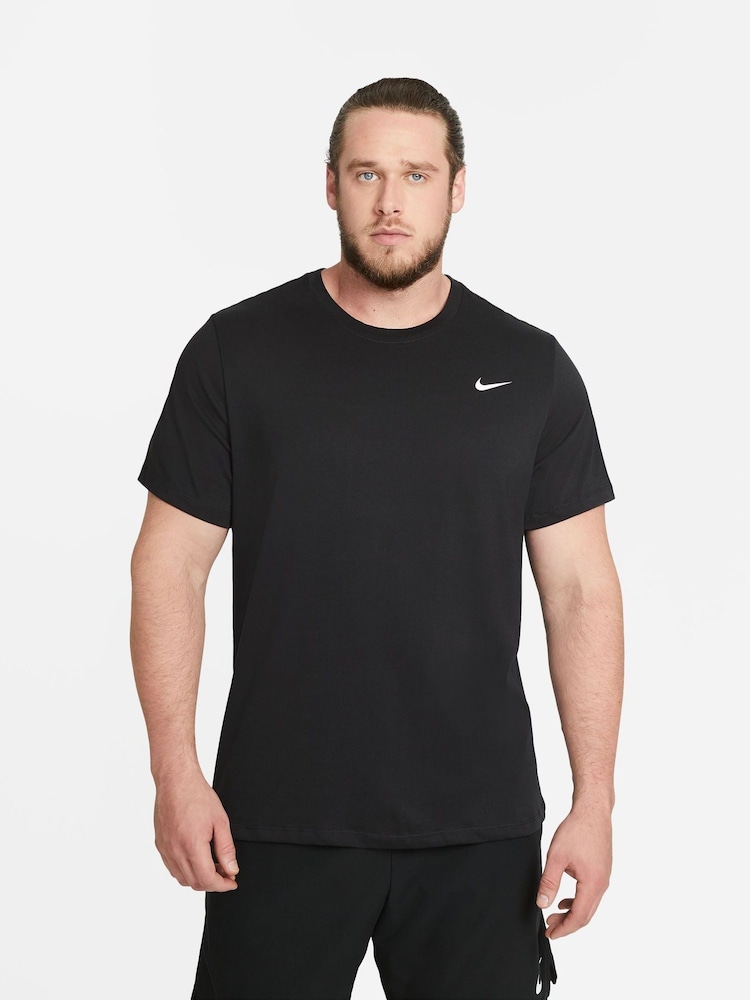 Czarny - Koszulka z krótkim rękawem, treningowa Nike Dri-FIT - Image 6 of 12