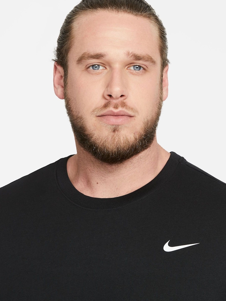 Czarny - Koszulka z krótkim rękawem, treningowa Nike Dri-FIT - Image 9 of 12