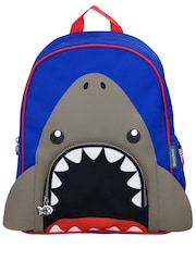 Harry Bear Blue Boys Shark Backpack - Image 1 of 4