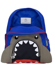 Harry Bear Blue Boys Shark Backpack - Image 4 of 4