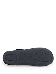 Totes Blue Soft Cord Mule Slippers - Image 5 of 5