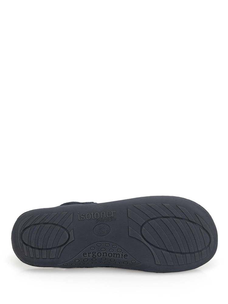 Totes Blue Soft Cord Mule Slippers - Image 5 of 5 Totes Blue Soft Cord Mule Slippers - Image 5 of 5