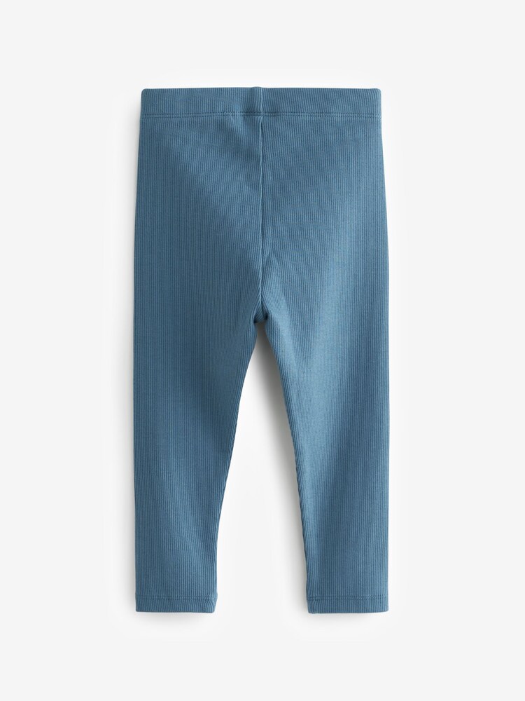 Blue/Charcoal Leggings 3 Pack (3mths-7yrs)