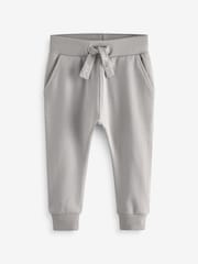 Mineral Green/Ecru Cream/Grey Joggers 5 Pack (3mths-7yrs) - Image 6 of 8