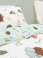 Gruffalo Green Single Reversible Duvet Cover and Pillowcase Set - Image 5 of 6