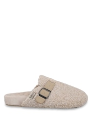 Pantuflas estilo zuecos de borreguito de Totes - Imagen 2 de 5
