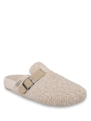 Pantuflas estilo zuecos de borreguito de Totes - Imagen 3 de 5