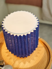 MADE.COM Blue Small Reva Table Lamp - Image 3 of 6