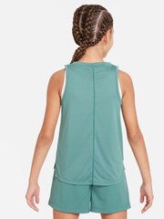 Nike Green Dri-FIT Performance One Vest Top - Image 2 of 5