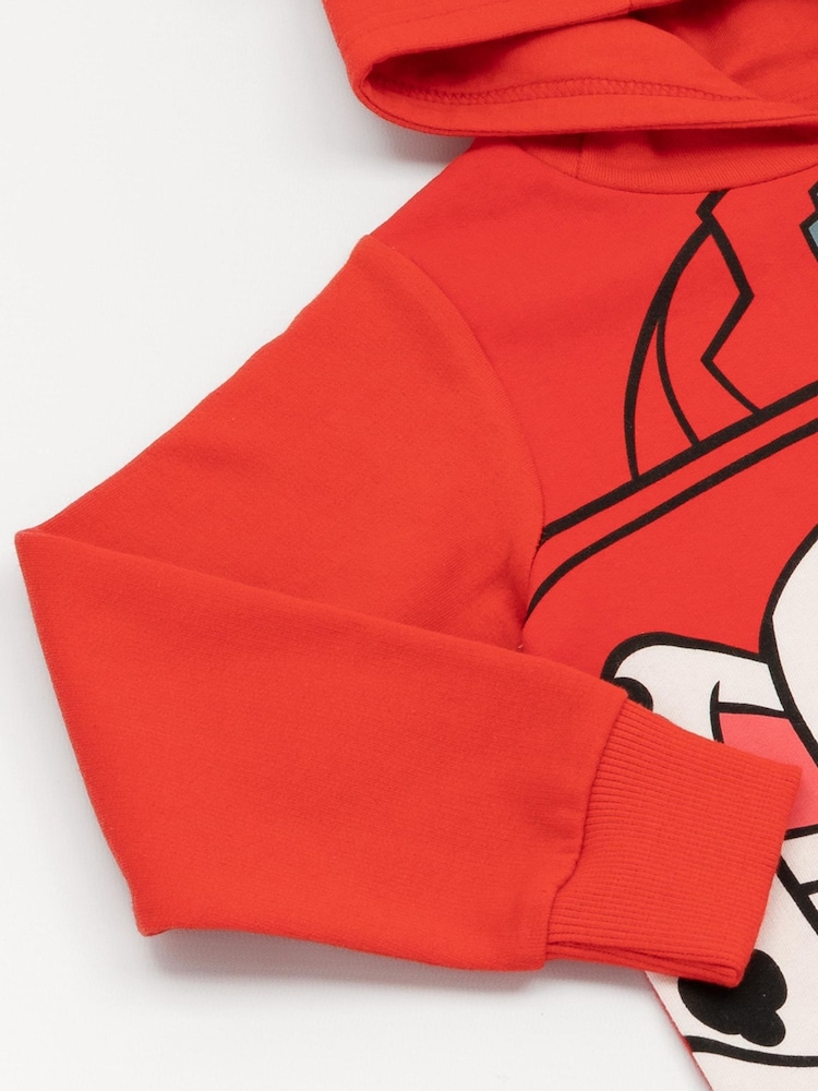 Vanilla Underground Red Paw Patrol Character 100% Cotton Hoodie - Image 4 of 6