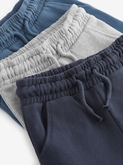 Modra/ogljeno siva/črna - Joggerji Soft Touch 3 Pack (3mths-7yrs) - Slika 6 iz 6