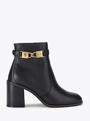 Kurt Geiger London Black Kingsley Block Ankle Boots - Image 2 of 5