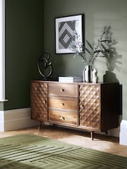 Dark Lloyd Mango Wood Large Sideboard - Image 1 of 3
