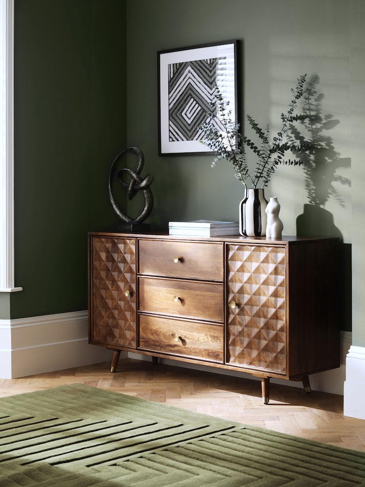 Dark Lloyd Mango Wood Large Sideboard - Image 1 of 3
