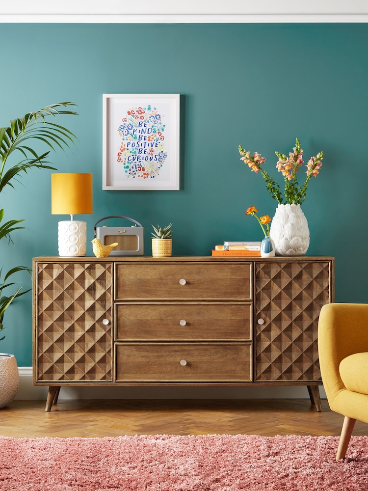 Dark Lloyd Mango Wood Large Sideboard - Image 2 of 10