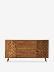 Dark Lloyd Mango Wood Large Sideboard - Image 7 of 10