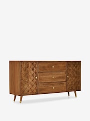 Dark Lloyd Mango Wood Large Sideboard - Image 8 of 10