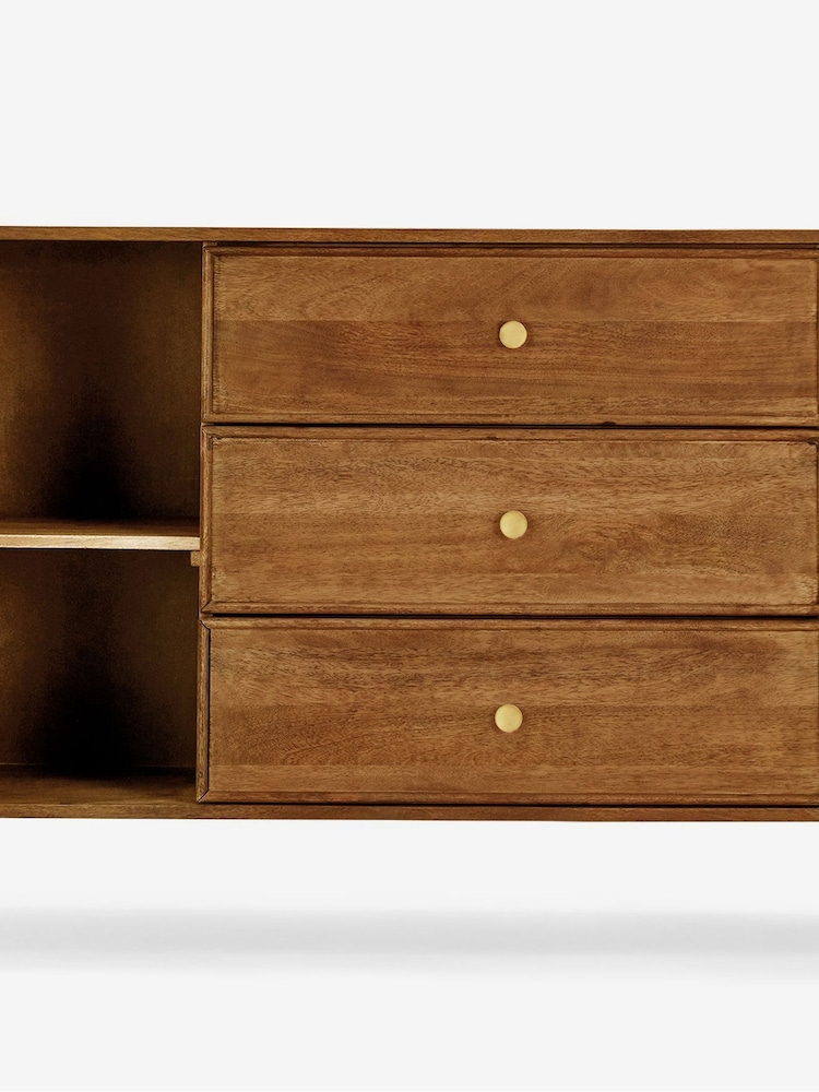 Dark Lloyd Mango Wood Large Sideboard - Image 2 of 3