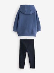 Blue Tiger Bumbag 100% Cotton Hoodie and Leggings Set (3mths-7yrs) - Image 8 of 8