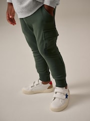 Khaki/Grey Utility Sweatshirt and Super Skinny Joggers Set (3mths-7yrs) - Image 5 of 9