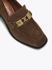 Kurt Geiger London Brown Kingsley Heel Shoes - Image 4 of 5