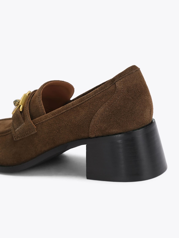 Kurt Geiger London Brown Kingsley Heel Shoes - Image 5 of 5 Kurt Geiger London Brown Kingsley Heel Shoes - Image 5 of 5