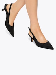 Kurt Geiger London Black Marge Sling Shoes - Image 2 of 5