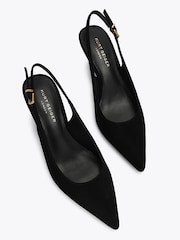 Kurt Geiger London Black Marge Sling Shoes - Image 3 of 5