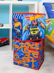 Hot Wheels 2 Pack Blue Storage Boxes - Image 1 of 5